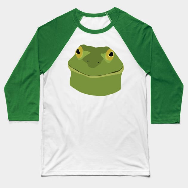 Frog Baseball T-Shirt by ElviaMontemayor